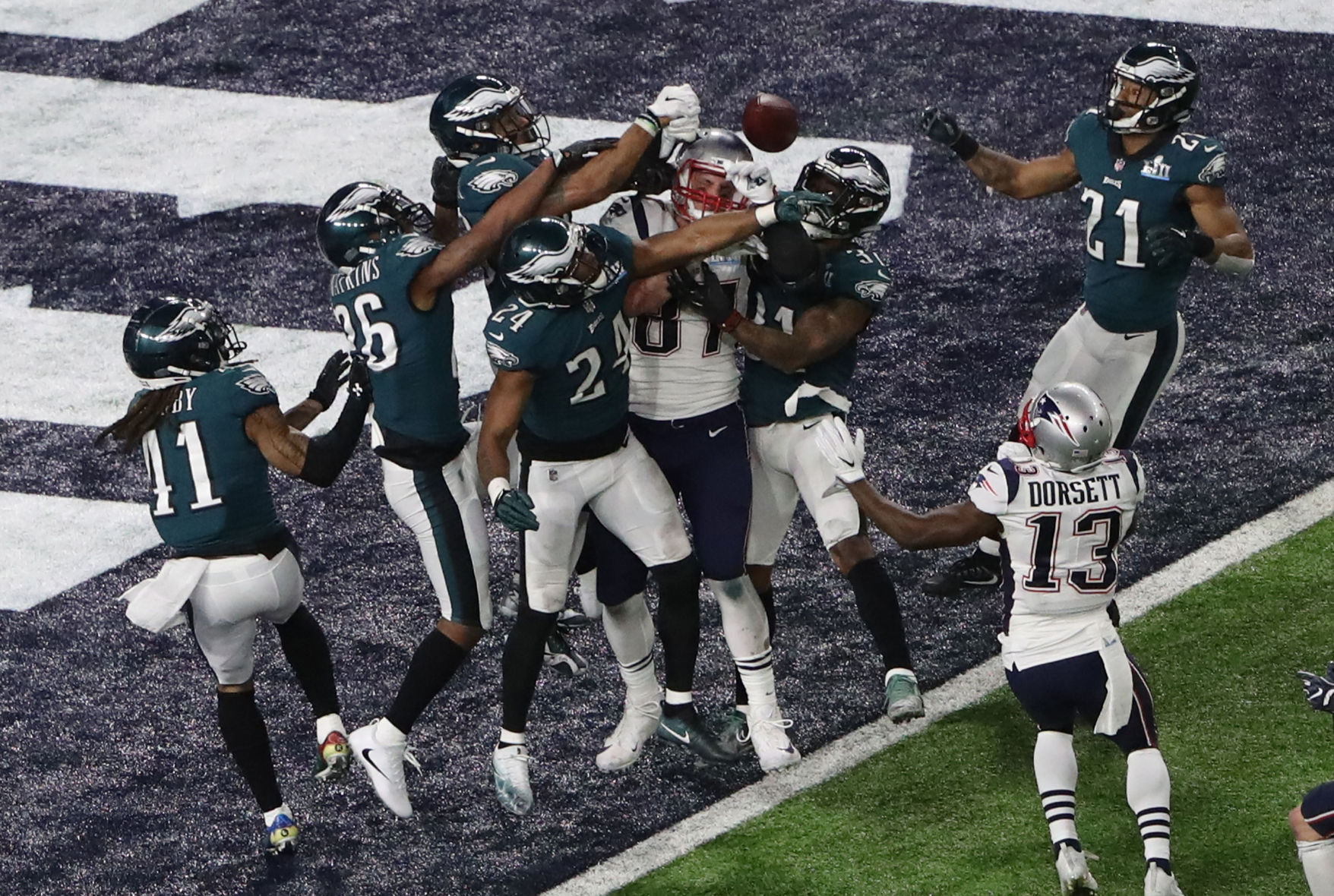 Super Bowl LII: Philadelphia Eagles 41, New England Patriots 33